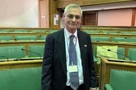 Coun Michael Cheyne, executive member for highways at Lincolnshire County Council.