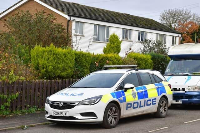 The scene of the incident in Friskney.