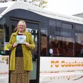 ​Anna Williams with her book, “Little Nipper to the Rescue”.