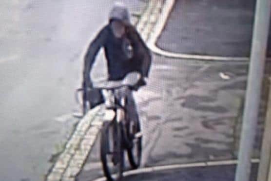 Police would like to speak to his man in connection with a robbery