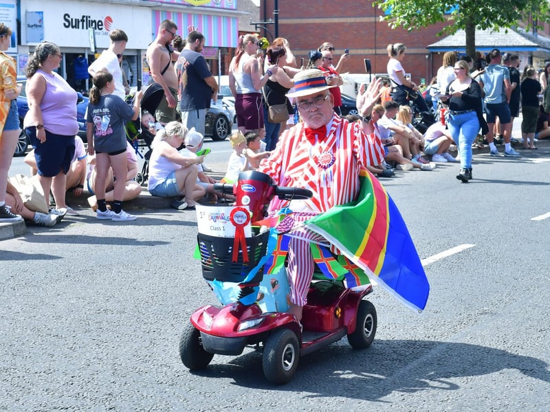 Action from the parade on Sunday, August 9.