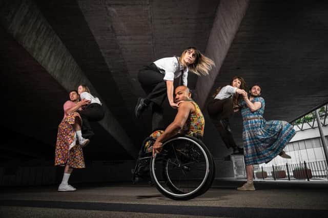 A quirky new dance piece by Stopgap Dance Company called Frock is featured in the SO Festival.