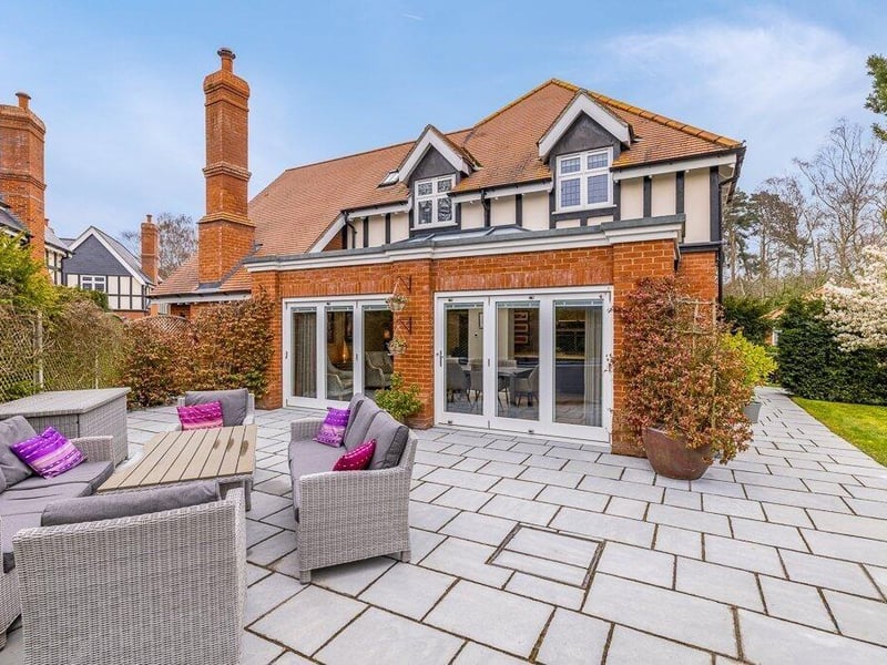 The terrace.