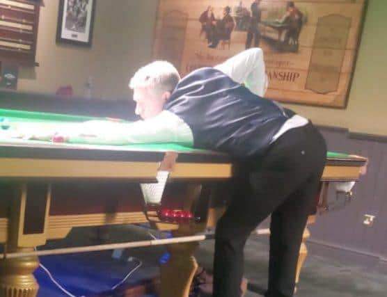 Gary Skipworth ran in a brilliant 116 break playing for Louth Travel Centre.