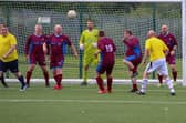 Scunthorpe MAN v FAT footballers play for charity