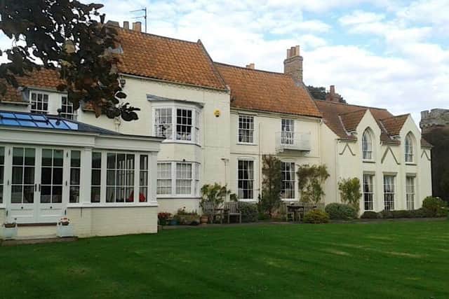 Somersby House, the former rectory that was the birthplace of the poet, Alfred, Lord Tennyson.