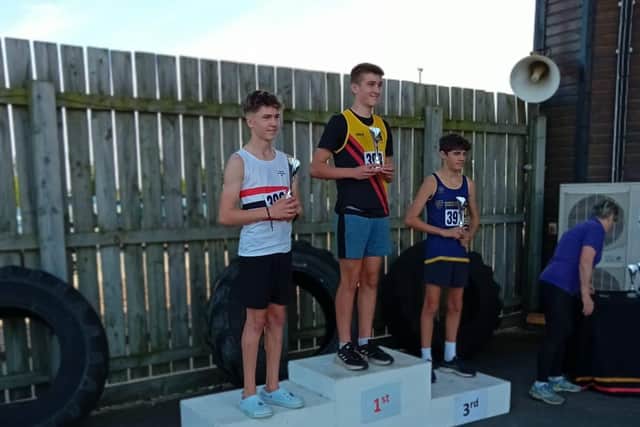Jack Clark-Atkins notched up three victories including a personal best performance in Triple Jump.