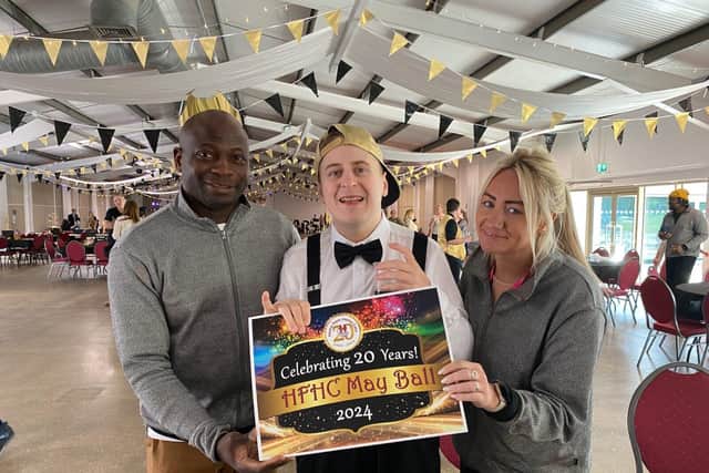 Guests enjoying Home From Home Care's 20th anniversary ball