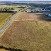 The site of Sleaford Moor Enterprise Park.