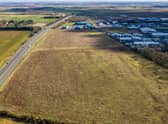 The site of Sleaford Moor Enterprise Park.