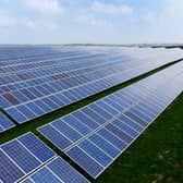 A solar farm and energy storage scheme is planned for land between Heckington and Helpringham. (Stock image)