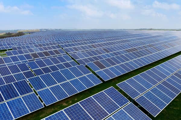 A solar farm and energy storage scheme is planned for land between Heckington and Helpringham. (Stock image)