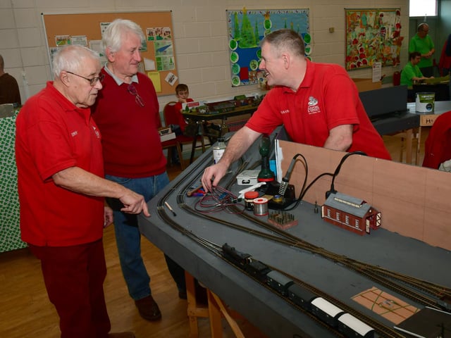 L-R Terry Bridgman, Mick Whittle and Wayne Bridgman. Photo: David Dawson