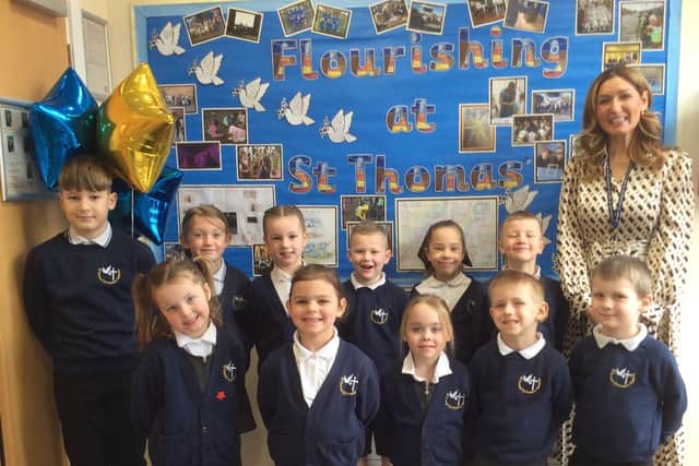 St Thomas' CE Primary Academy in Boston celebrates 'Outstanding' Ofsted inspection