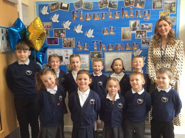 St Thomas' CE Primary Academy in Boston celebrates 'Outstanding' Ofsted inspection