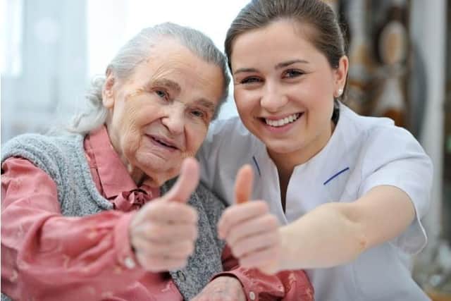 The Ashby Court care home in Spilsby has been given the thumbs-up by the Care Quality Commission (generic photo).