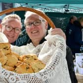 L-R Emma Cox and Sharon Morrison of Sharon's Traditional Scones, Market Rasen. Photo: David Dawson