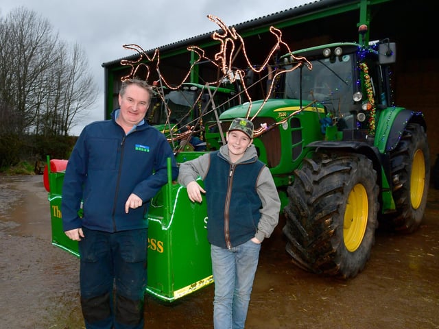 Richard Clark and Harry Clark 13 of Baumber.