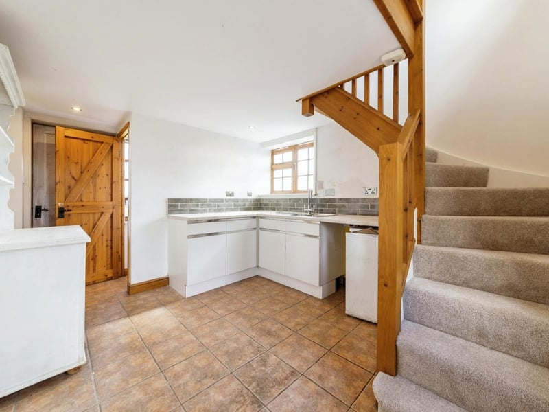 The kitchen in the annexe.
