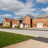 B&amp;DWS - 007 - A typical street scene at Barratt Homes' Wigmore Park development