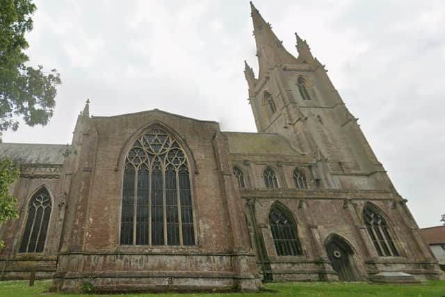 St Andrew's church, Heckington will be the venue for the upcoming concert for cancer. Photo: Google Streetview