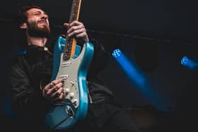 British blues-rock guitarist Laurence Jones