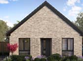 An external view of the new homes set to built in Beckingham