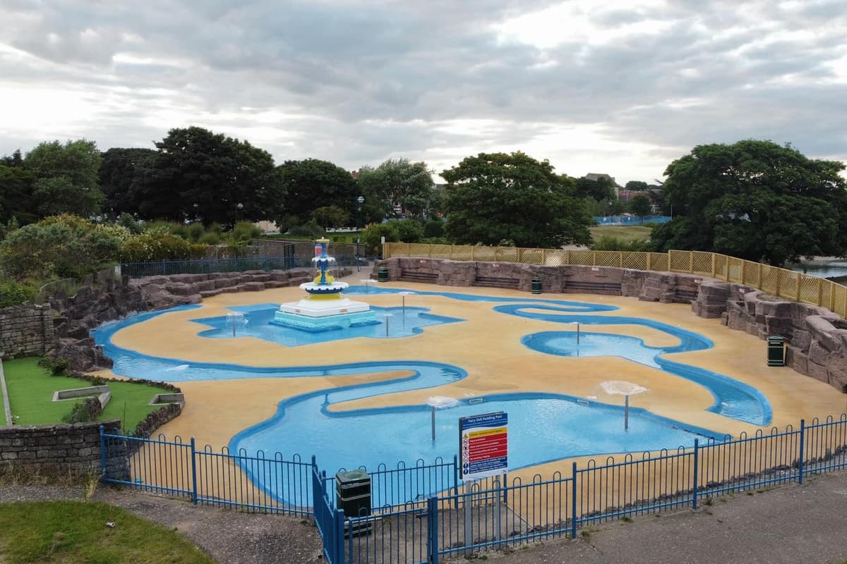 Testwood Pool Popular paddling pools along Lincolnshire coast re-open for summer