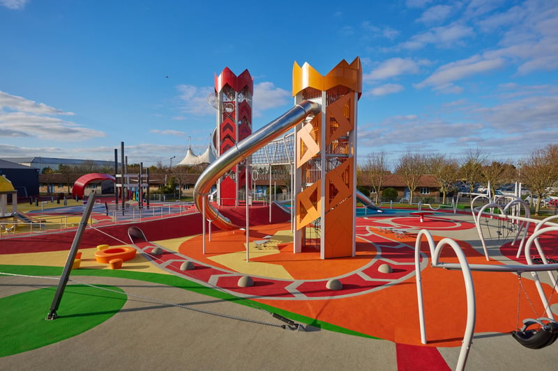 The new £2.5m SKYPARK at Butlin's in Skegness.