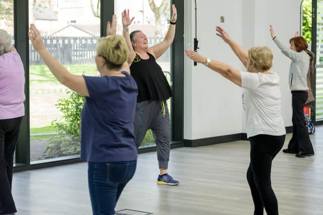 Zumba Teacher Sam Sorrell is one of the people who have benefitted from the Skills Fund.
