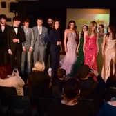 The young catwalk models from Kirton's Thomas Middlecott Academy Prom Fayre.