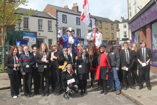 Here we see St George’s Day celebrations in Alford Market Place 10 years ago. Helping to mark the occasion was Mablethorpe’s town crier who issued a proclamation during his visit to the town, which was made as part of a tour of the area for St George's Day.