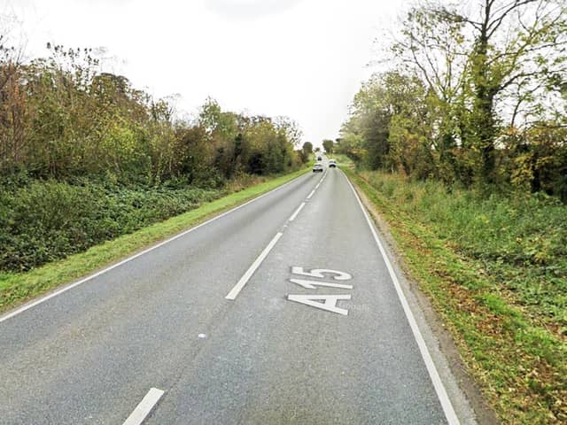 The A15 near Harmston. Photo: Google