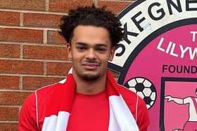 Rio Molyneaux netted a fine goal for Skegness on Saturday.