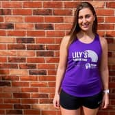 Rebecca Fox is taking part in the Belvoir Castle Half Marathon ito raise funds for Lily’s Rainbow Fund.