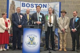 Reform's Richard Tice wins the Boston and Skegness constituency seat.