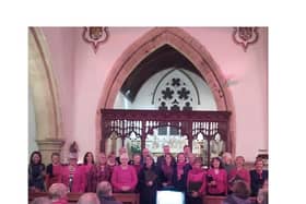 Claxby Community Choir at St Mary's Church, Claxby