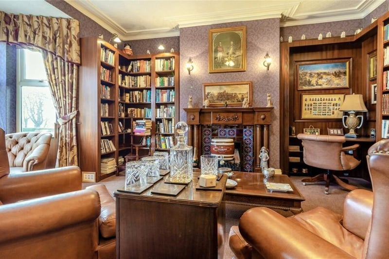 The living room.