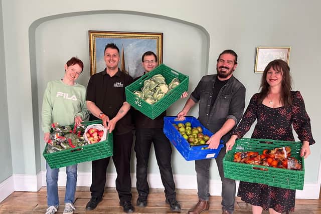 The Neighbours Kitchen team at the Priory Hotel.