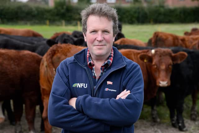 Farmer Adam Quinney