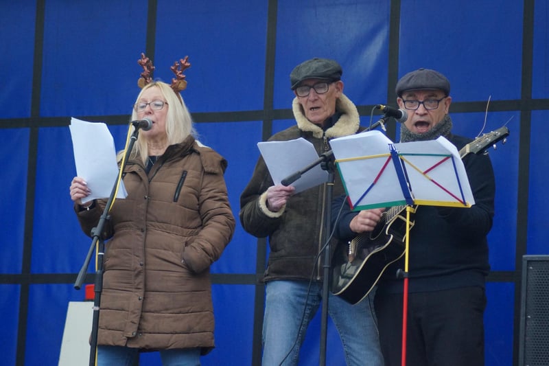 Some of the singers who created the seasonal atmosphere with their music