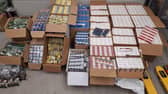 More than 320,000 illegal cigarettes and 165kg of hand rolling tobacco have been seized