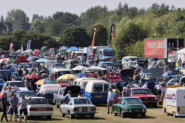 A snapshot from last year's Boston Classic Car Club Show.