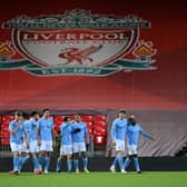 Champions Liverpool are now well off the pace after defeat to Man City  (Photo by Laurence Griffiths/Getty Images)