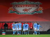 Champions Liverpool are now well off the pace after defeat to Man City  (Photo by Laurence Griffiths/Getty Images)
