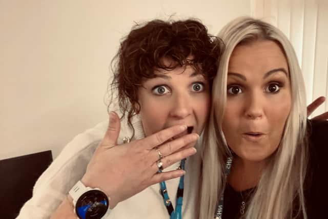 Eleanor Duke and Heidi Richardson.