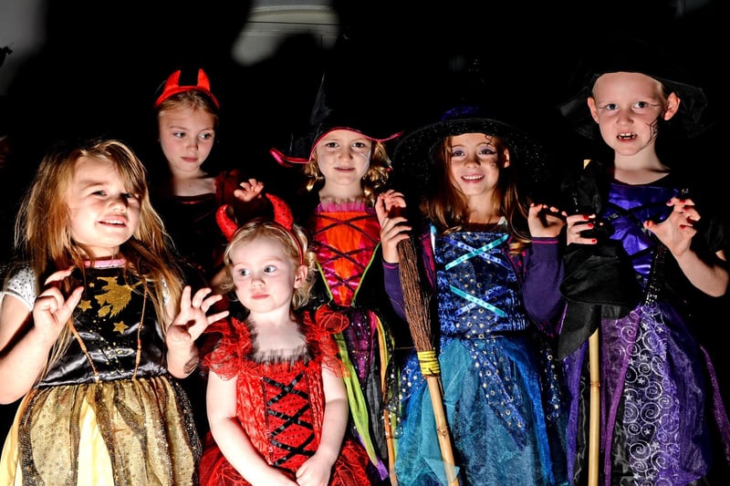 Halloween celebrations at Stanhope Hall in Horncastle.