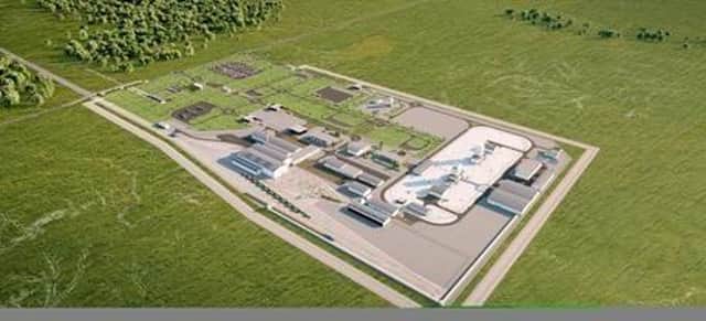 The proposed GDF at Theddlethorpe.
