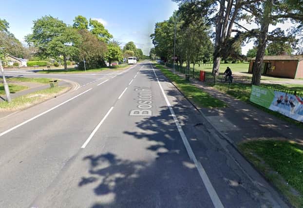 Boston Road, Sleaford due to undergo reconstruction work for four weeks at the end of May. Photo: Google Streetview