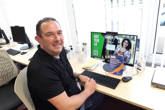 Mark Pitfield is heading up the team delivering the free courses at local libraries